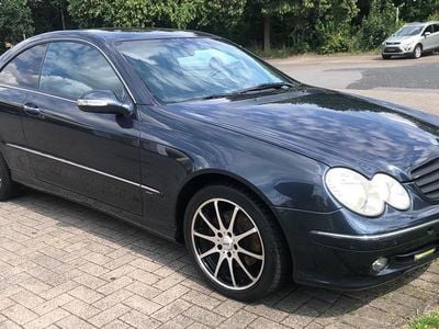 Usata Mercedes CLK270 170 CV (125 kW) 2003 Blu Coupé