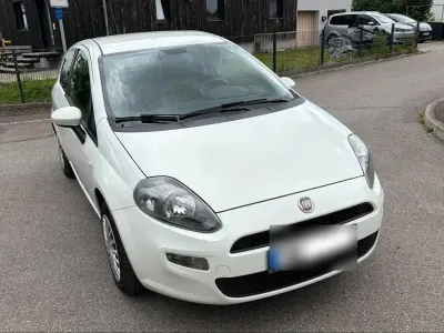 Gebraucht Fiat Punto 69 PS (50 kW) 2012 Weiß Kleinwagen