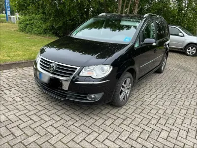 Gebraucht VW Touran Highline 140 PS (102 kW) 2007 Schwarz Van / Kleinbus