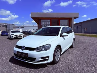 Gebraucht VW Golf VII Trendline 105 PS (77 kW) 2014 Weiß Kombi
