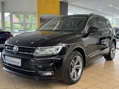 Gebraucht VW Tiguan Highline 190 PS (139 kW) 2020 Schwarz SUV
