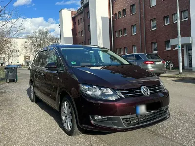 Brugt VW Sharan Beach 150 HK (110 kW) 2016 Rød MPV