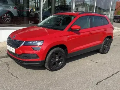 Używany Skoda Karoq Drive 150 KM (110 kW) 2020 Czerwony SUV