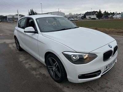 Usata BMW 116 Sport Line 116 CV (85 kW) 2014 Bianco Utilitaria