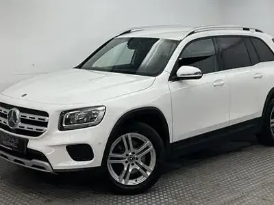 Brugt Mercedes GLB220 190 HK (139 kW) 2021 Hvid SUV
