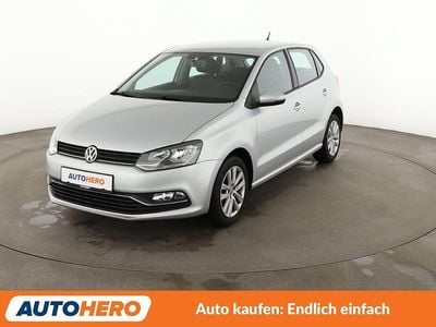Gebraucht VW Polo Advance 90 PS (66 kW) 2017 Silber Kleinwagen