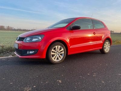 Gebraucht VW Polo Edition 69 PS (50 kW) 2012 Rot Kleinwagen