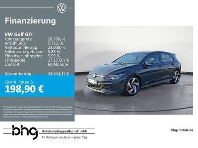 Gebraucht VW Golf VIII GTI Clubsport 301 PS (221 kW) 2022 Grau Limousine