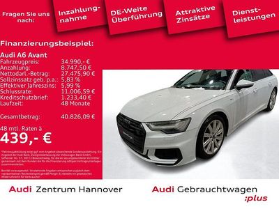 Weiss Gebraucht 2022 Audi A6 Sport Kombi | 34.990 € (Fairer Preis)