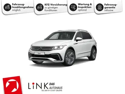 Gebraucht VW Tiguan R-line 200 PS (147 kW) 2022 Pure white SUV