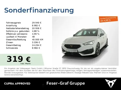 Gebraucht Cupra Leon VZ 245 PS (180 kW) 2024 Weiss Kombi