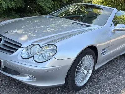 Gebraucht Mercedes SL350 245 PS (180 kW) 2003 Silber Cabrio