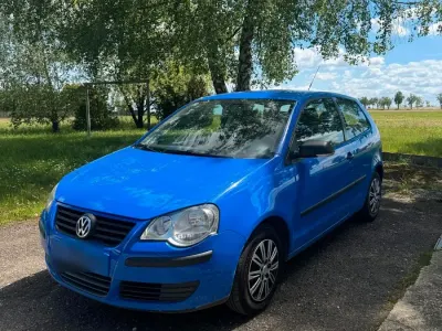 Gebraucht VW Polo 60 PS (44 kW) 2009 Blau Kleinwagen