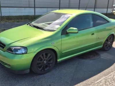 Gebraucht Opel Astra 125 PS (91 kW) 2001 Grün Coupé