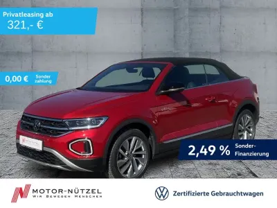 Used VW T-Roc Cabriolet Goal 150 HP (110 kW) 2025 Red Cabriolet