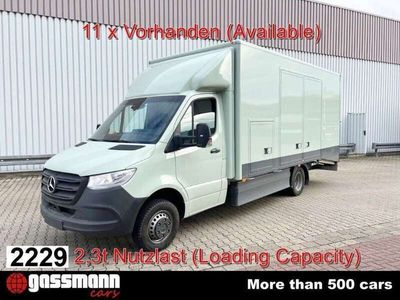 gebraucht Mercedes Sprinter 519 FG 4x2, MBUX, Autotransporter