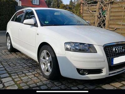 Gebraucht Audi A3 Ambiente 140 PS (102 kW) 2007 Weiß Kleinwagen