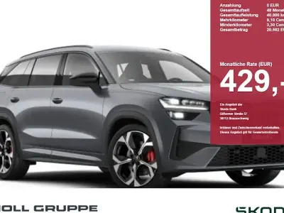 Neu Skoda Kodiaq RS 265 PS (194 kW) 2026 Grau SUV