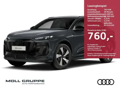 Neu Audi Q6 Sportback e-tron Business 314 kW (428 PS) 2026 Grau SUV