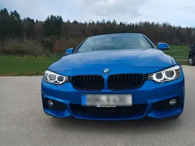 Brugt BMW 428 M Sport 245 HK (180 kW) 2014 Blå Cabriolet