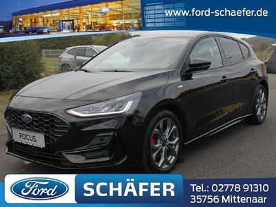 Obsidianschwarz metallic Gebraucht 2023 Ford Focus ST-Line X Limousine | 23.690 € (Fairer Preis)