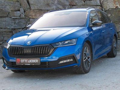 Gebraucht Skoda Octavia SportLine 150 PS (110 kW) 2024 Blau Kombi