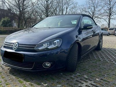 Gebraucht VW Golf Cabriolet Exclusive 122 PS (89 kW) 2012 Blau Cabrio