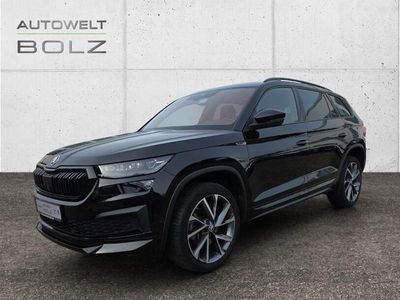 Schwarz Gebraucht 2022 Skoda Kodiaq SportLine SUV | 38.990 € (Etwas zu teuer)
