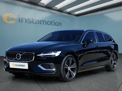 Brugt Volvo V60 341 HK (250 kW) 2021 Sort Stationcar