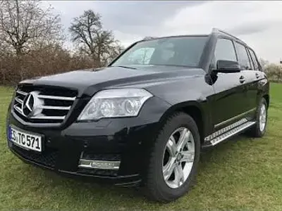 Usata Mercedes GLK350 231 CV (169 kW) 2011 Nero SUV