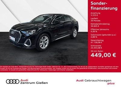 Usata Audi Q3 Sportback S-Line 150 CV (110 kW) 2025 Nero SUV