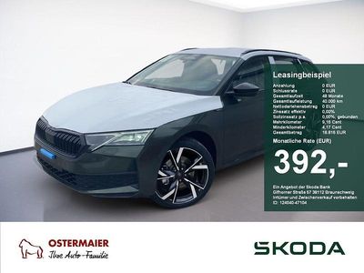 Neu Skoda Octavia SportLine 150 PS (110 kW) 2025 Khakigrün Limousine