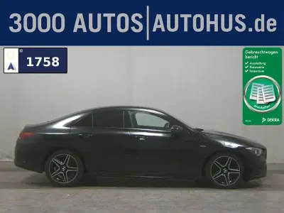 Gebraucht Mercedes CLA200 AMG line 163 PS (119 kW) 2020 Schwarz Coupé