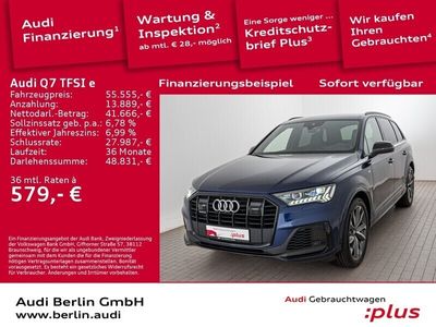 gebraucht Audi Q7 TFSI e S line 60 e qu. tiptr. HUD AHK BOSE MA