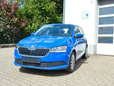 Gebraucht Skoda Fabia Ambition 60 PS (44 kW) 2020 Blau Kleinwagen