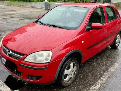 Gebraucht Opel Corsa 80 PS (58 kW) 2004 Rot Kleinwagen