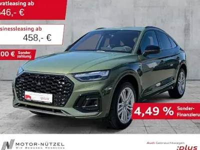 Gebraucht Audi Q5 Sportback Business 299 PS (219 kW) 2025 Distriktgrün metallic SUV
