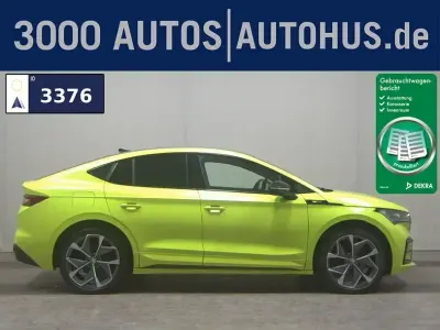 Käytetty Skoda Enyaq iV RS 219 kW (299 HP) 2023 Vihreä Katumaasturi