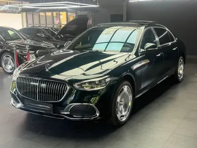 Neu Mercedes S580 503 PS (369 kW) 2026 Grün Limousine