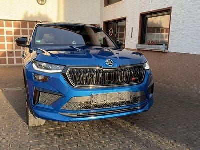 Blau Gebraucht 2022 Skoda Kodiaq RS SUV | 37.990 € (Guter Preis)