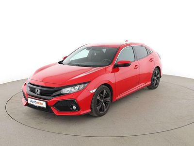 Gebraucht Honda Civic Elegance 129 PS (94 kW) 2017 Rot Limousine