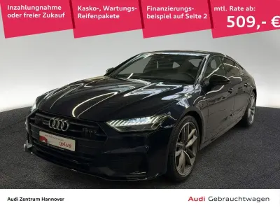 Gebraucht Audi A7 S-Line 367 PS (269 kW) 2023 5u firmamentblau metallic Limousine