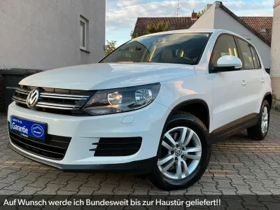 Gebraucht VW Tiguan Trendline 122 PS (89 kW) 2015 Weiß SUV