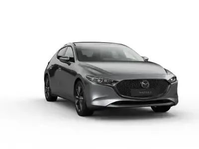 Neu Mazda 3 Exclusive-Line 186 PS (136 kW) 2026 Machine gray Limousine