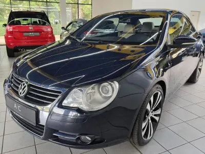 Gebraucht VW Eos 200 PS (147 kW) 2009 Blau Cabrio