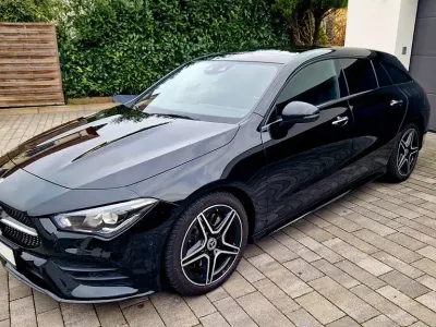 Używany Mercedes CLA220 AMG 190 KM (139 kW) 2020 Czarny Sedan/Limuzyna