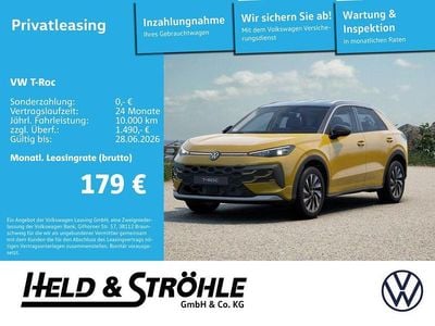 Neu VW T-Roc Style 116 PS (85 kW) 2026 Gelb SUV