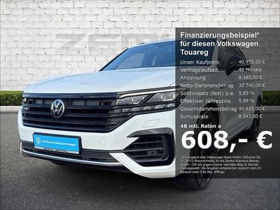 Gebraucht VW Touareg R-line 231 PS (169 kW) 2019 Weiß SUV