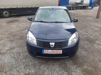 Gebraucht Dacia Sandero Ambiance 75 PS (55 kW) 2009 Blau Kleinwagen