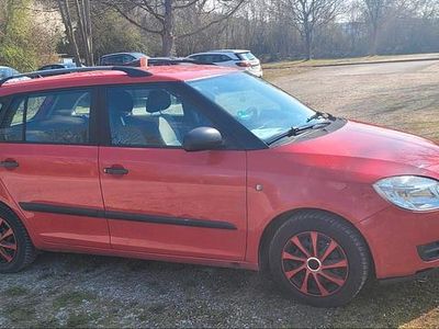 Gebraucht Skoda Fabia 86 PS (63 kW) 2009 Rot Kombi